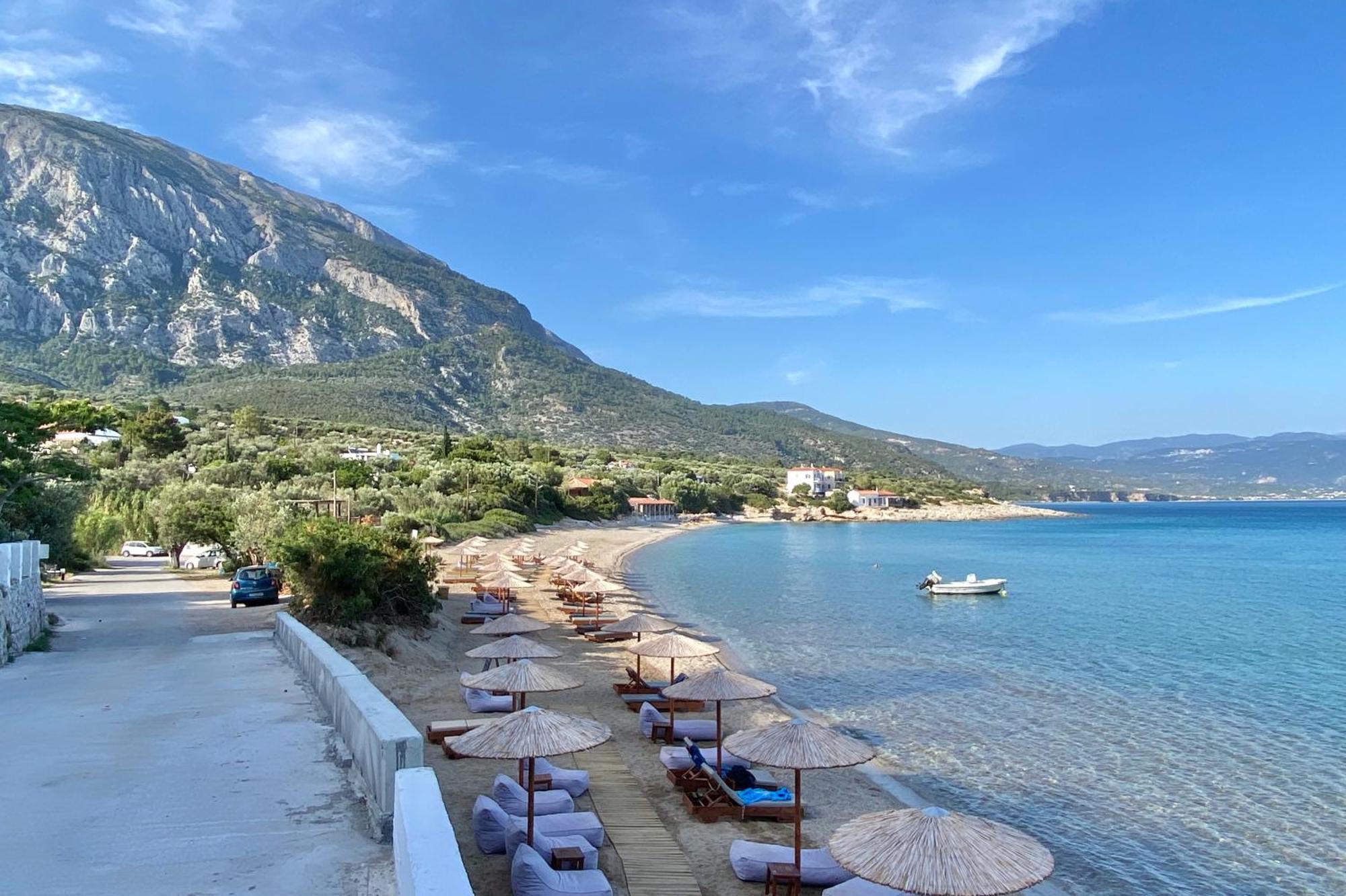 Studios Ioanna Limnionas Samos Marathókampos Exterior foto